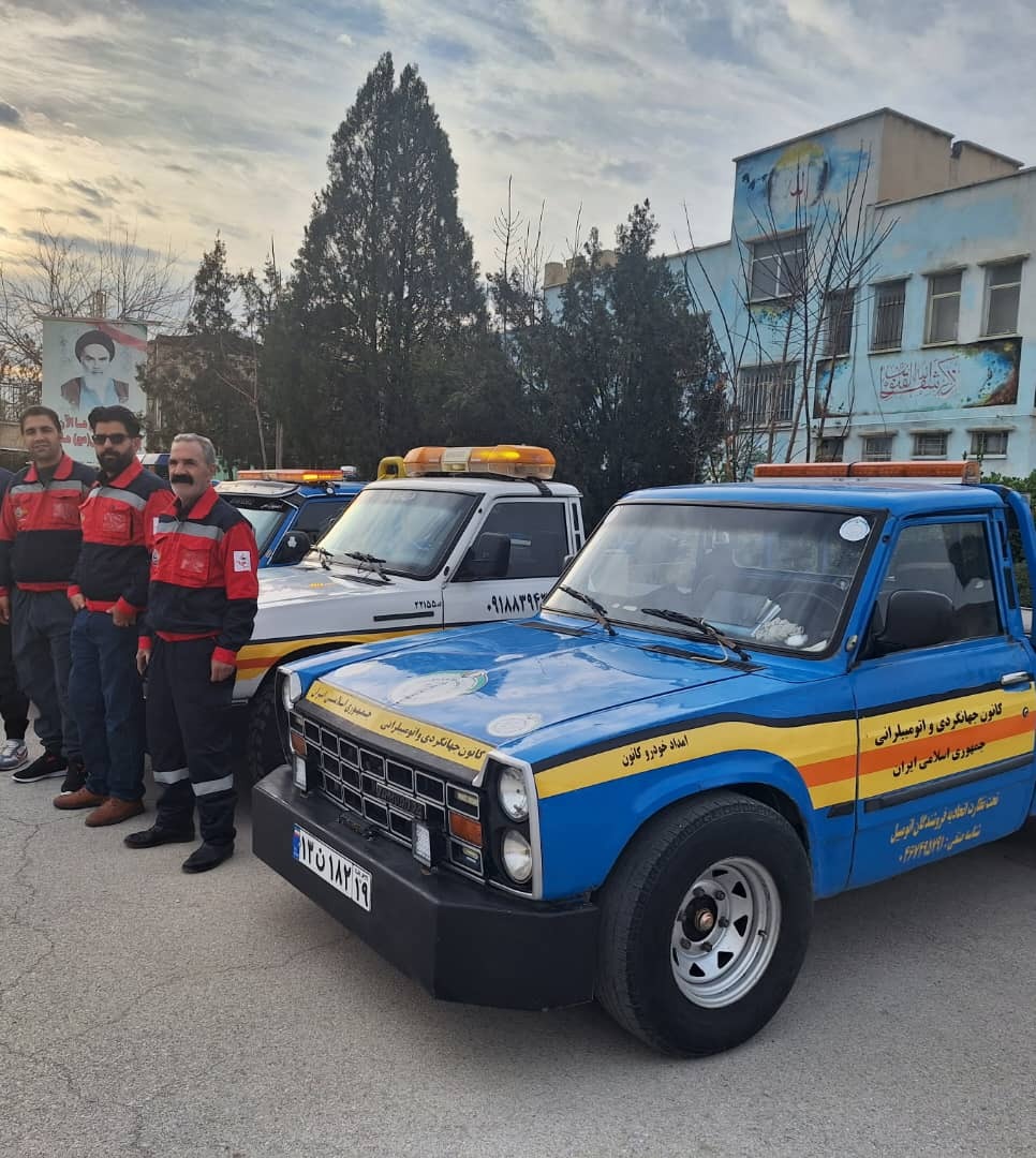 امداد خودرو مسیر کرمانشاه - همدان