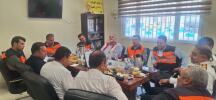 همکاری امداد خودرو کانون با پلیس راهور در برگزاری مراسم تشییع رهبر شهید انقلاب